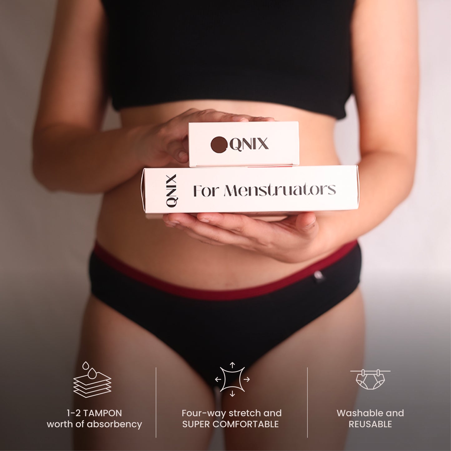 Lite Period Underwear Black