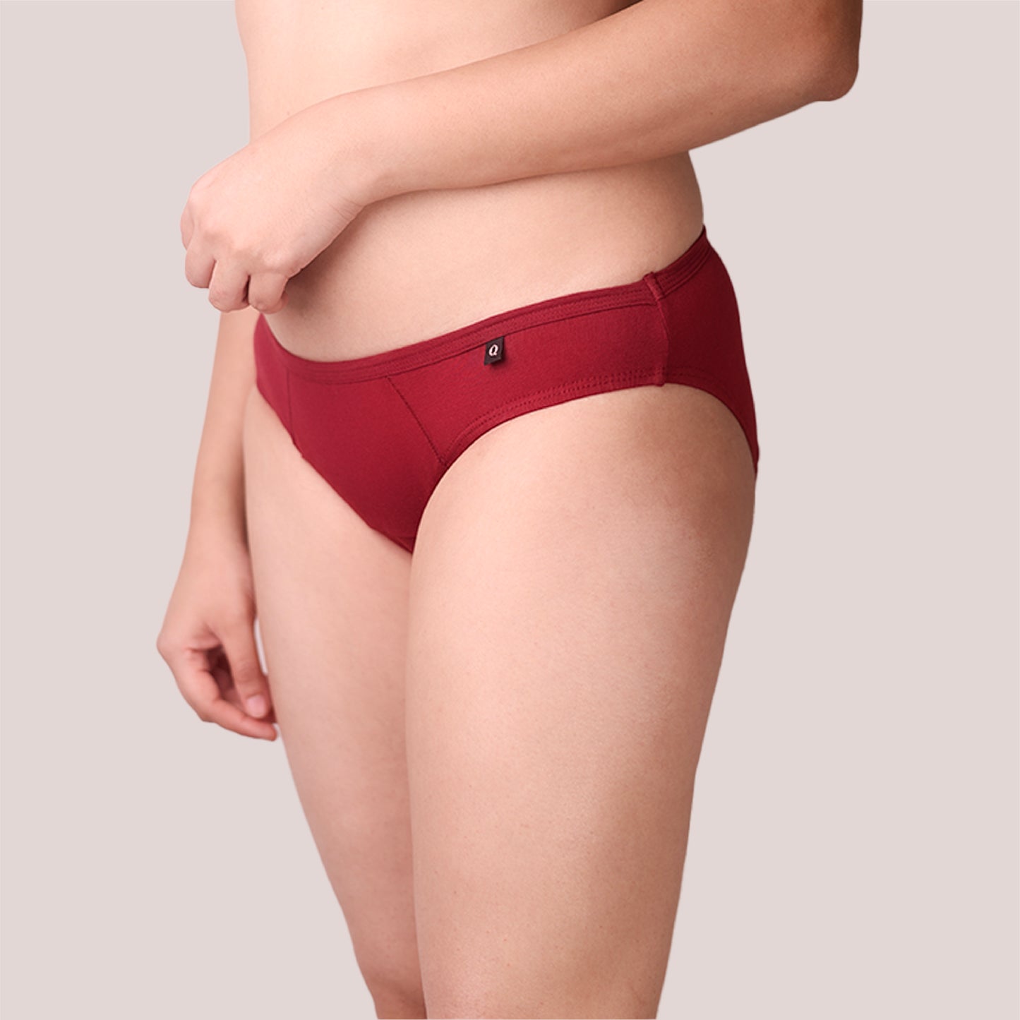 BacQup Period Underwear Dark Red