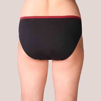 BacQup Period Underwear Black