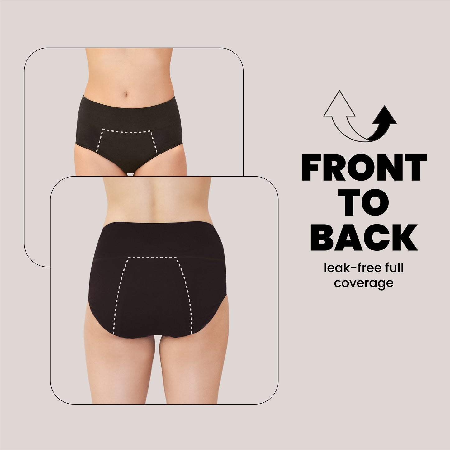 High Cut Period Underwear