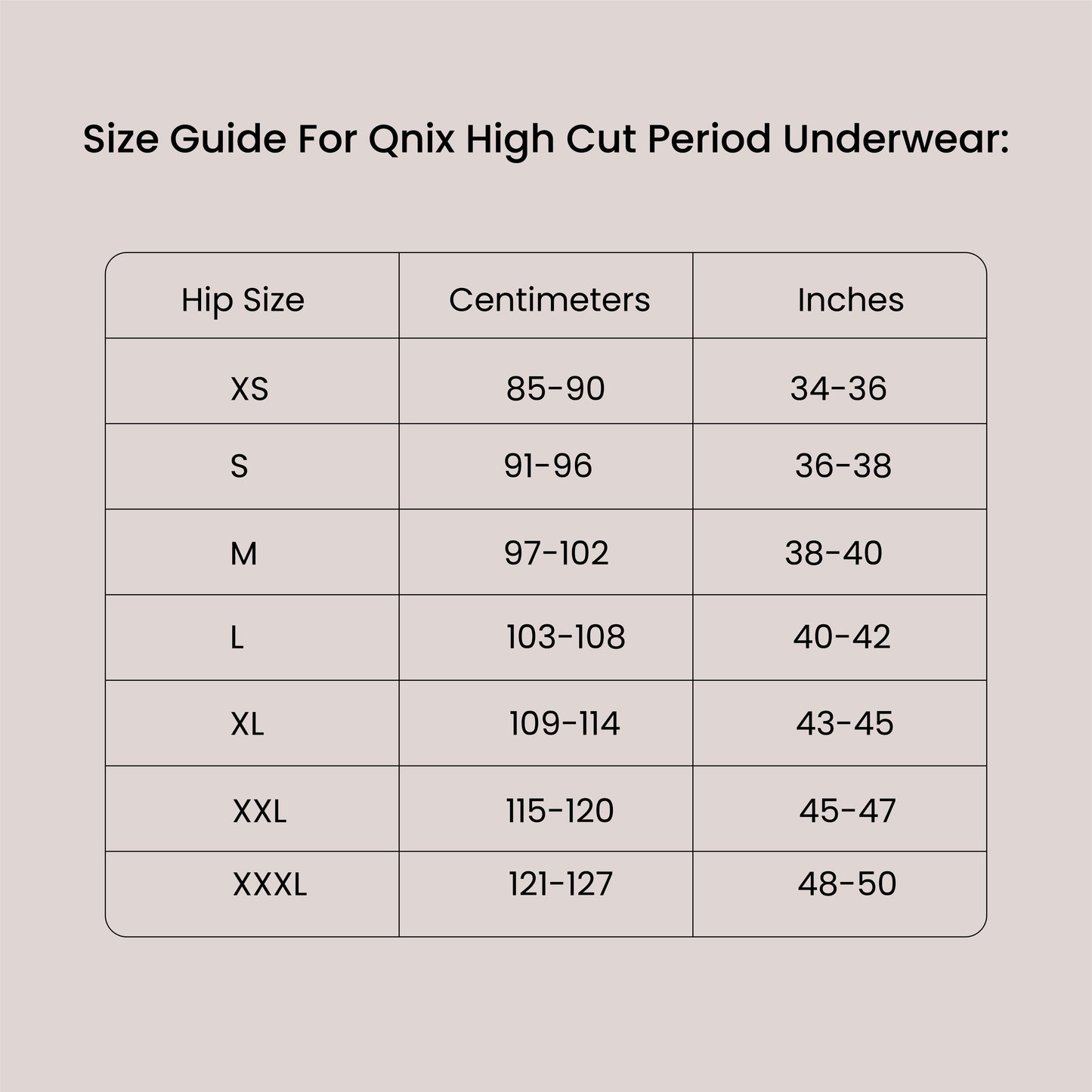 High Cut Period Underwear