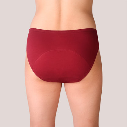 Lite Period Underwear Dark Red