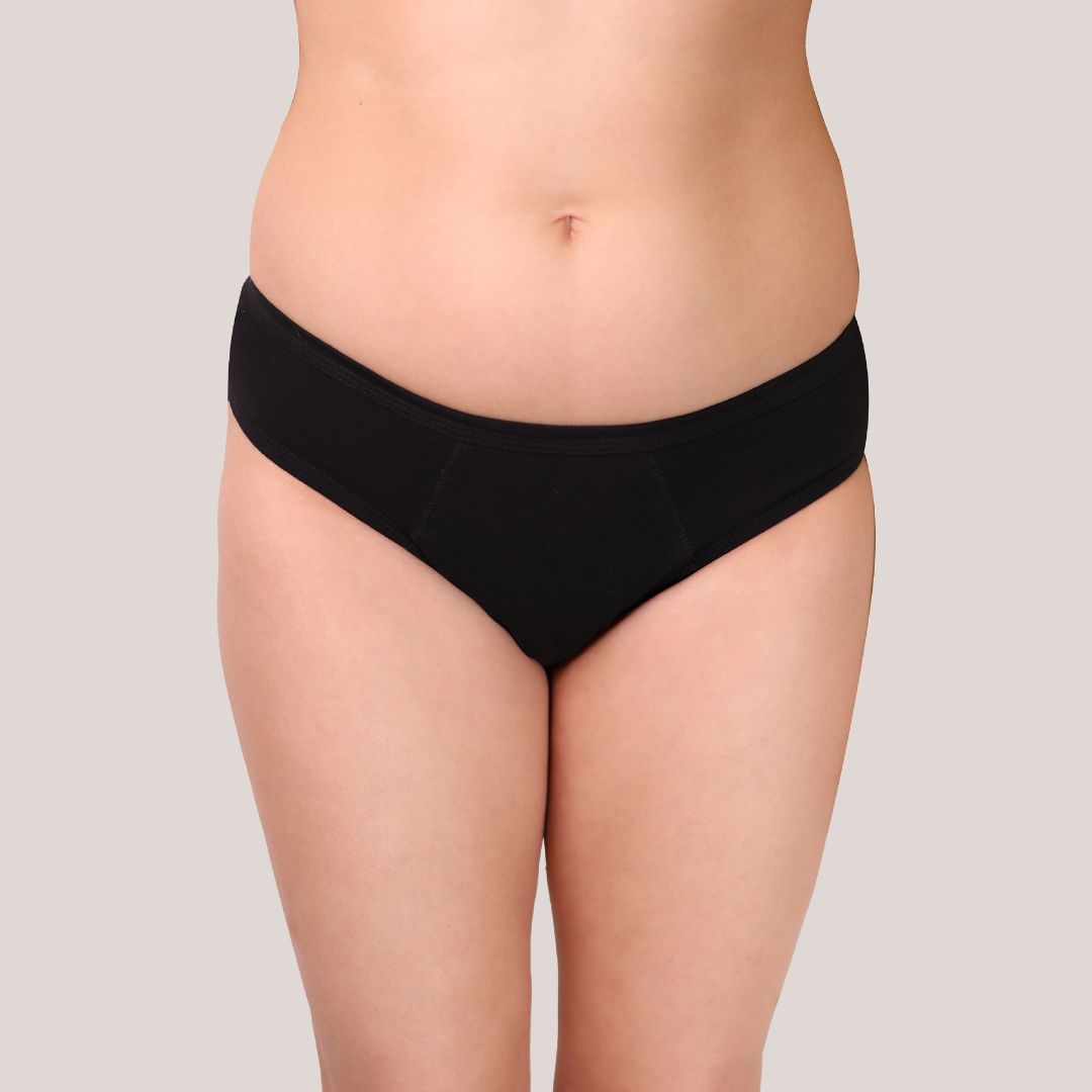 BacQup Period Underwear Black