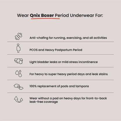 Boxer Brief Period Underwear