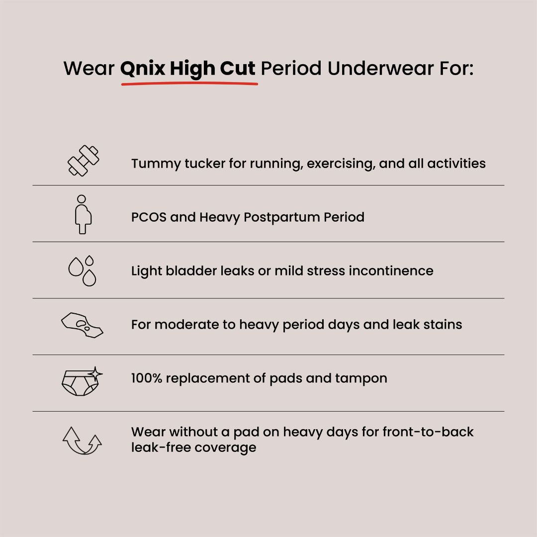 हाई कट पीरियड अंडरवियर