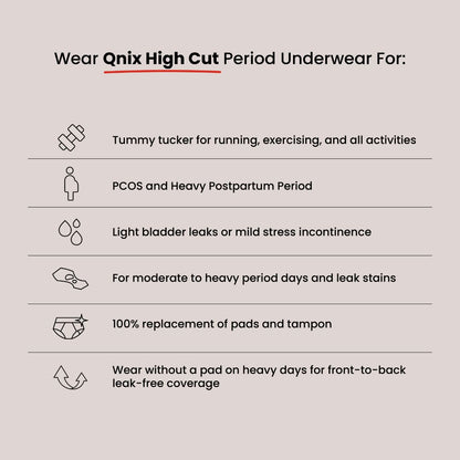 हाई कट पीरियड अंडरवियर