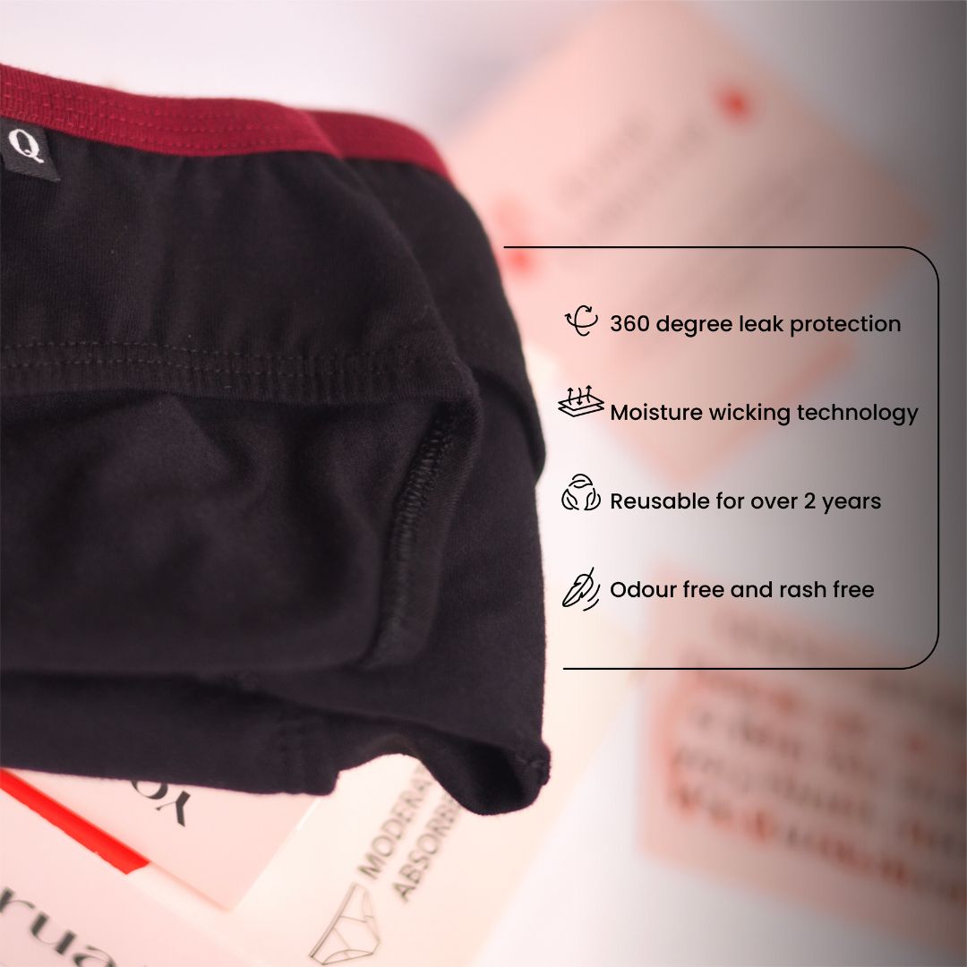 Lite Period Underwear Black