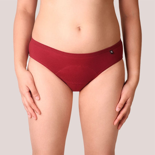 Lite Period Underwear Dark Red