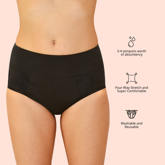 Buy Reusable Period Panties and Period Underwear @